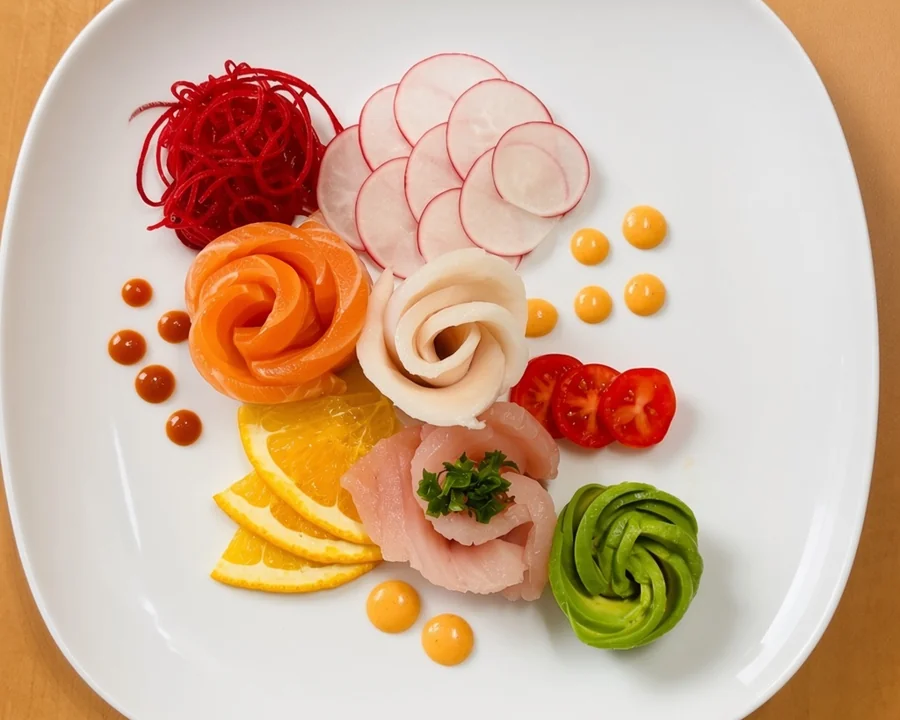 Sashimi plate at Eating Sushi in Winnipeg