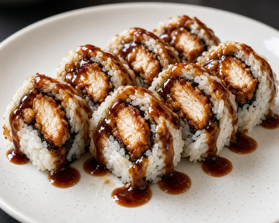 Teriyaki Chicken Roll at Eating Sushi in Winnipeg