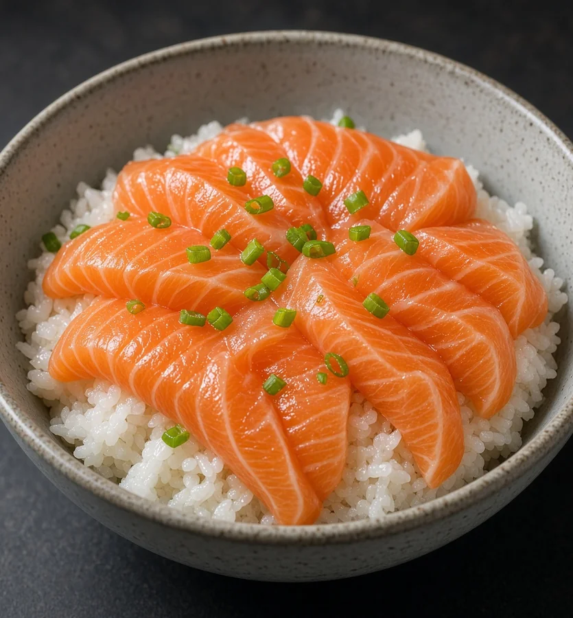Salmon Bowl from Eating Sushi, delivered to Betsworth, Winnipeg